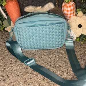 Sol and Selene Woven Crossbody Bag